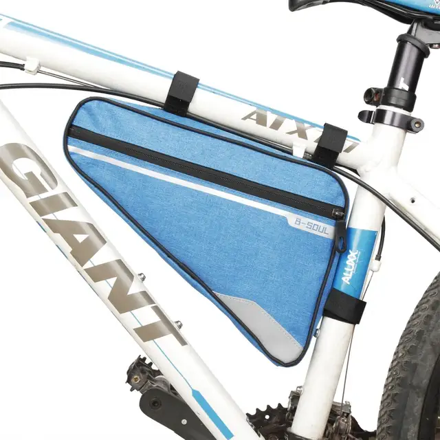 htrdjhrjy Funcional Tri/ángulo Marco Bicicleta Bolsa Cremallera Impermeable Delantero Tubo Ciclismo Paquetes Camping Picnic y Otro Actividades Al Aire Libre