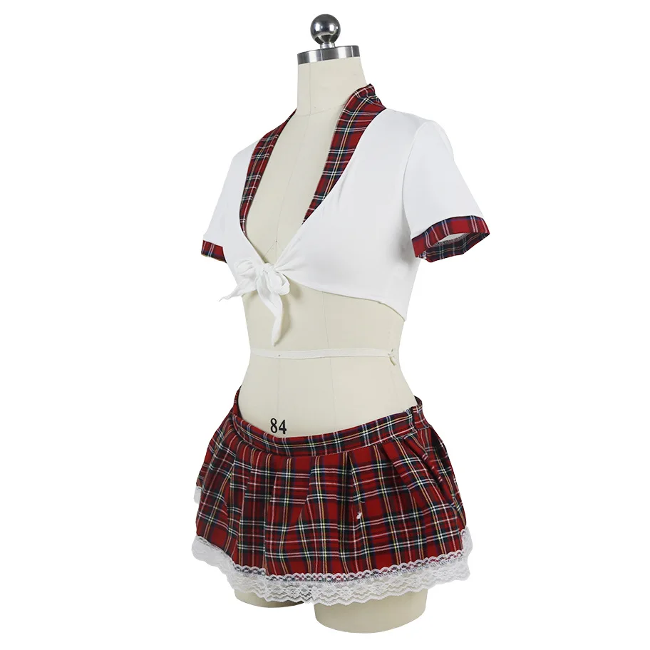 fashional girl costume lingerie school cosplay uniform women