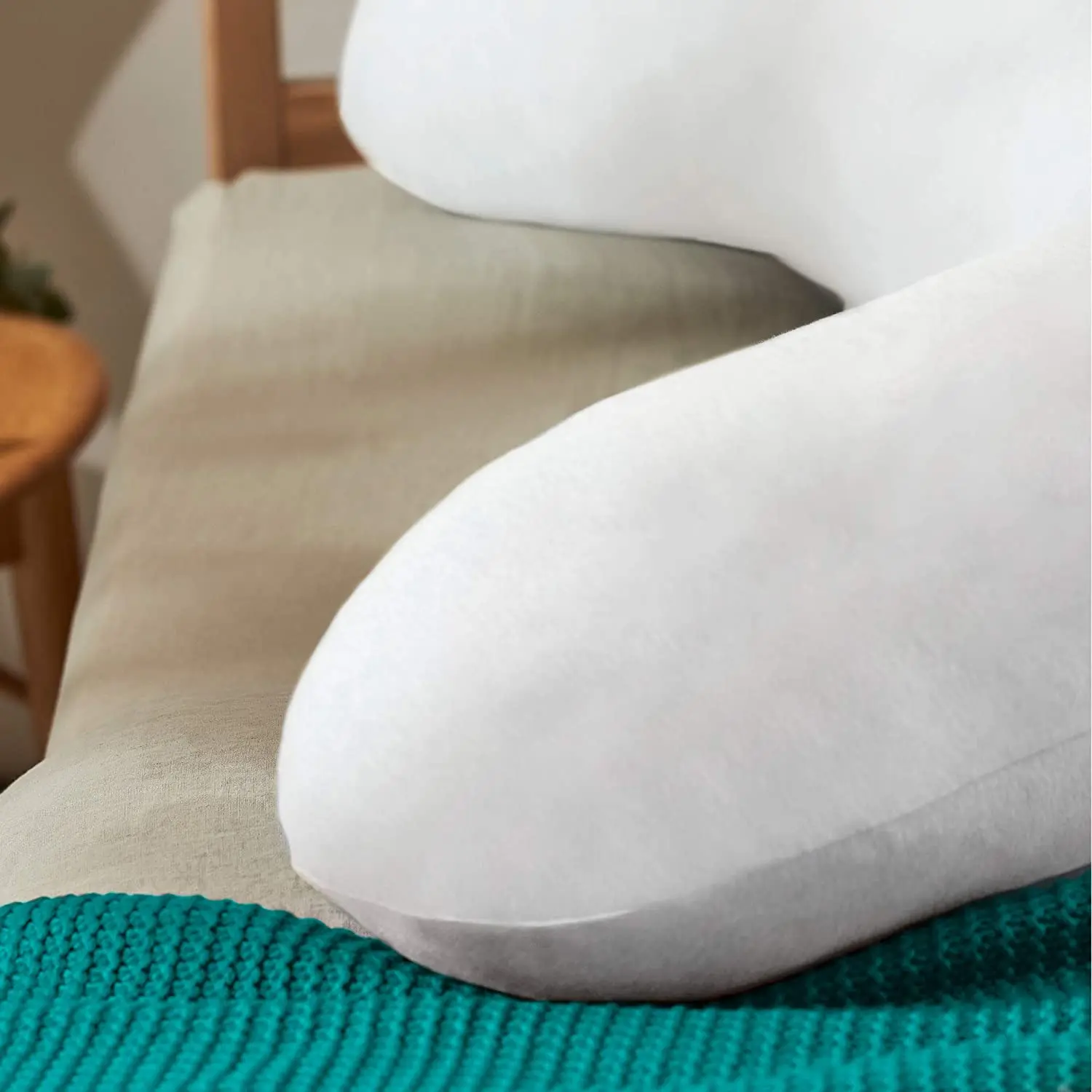 100 Polyester Breathable Microfiber Best Orthopaedic Pillow Full Body