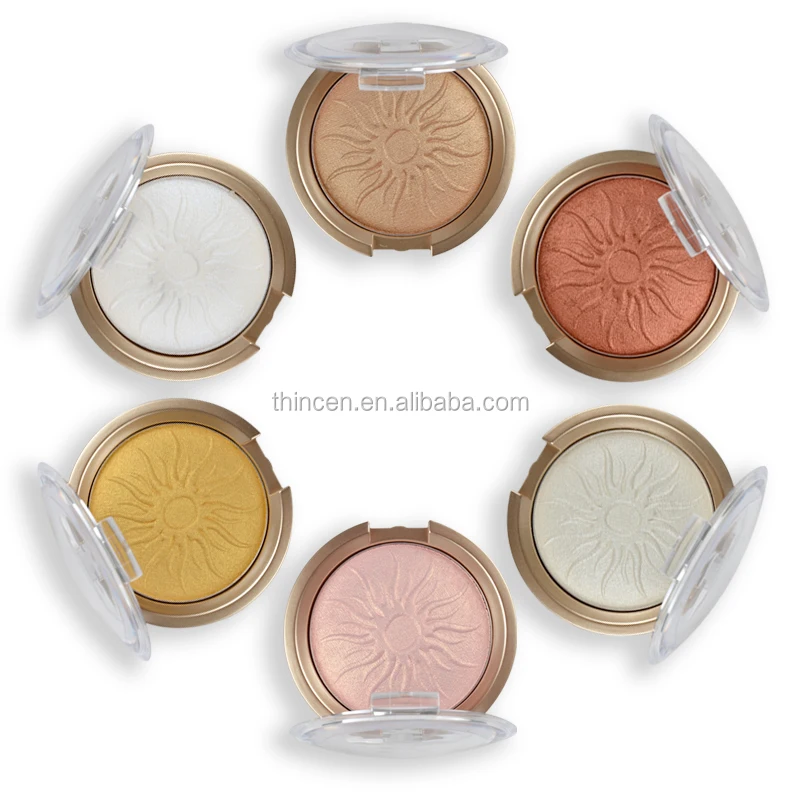Body Makeup Pressed Contour Kit Highlighter Contouring Palettes Private Label Bronzer