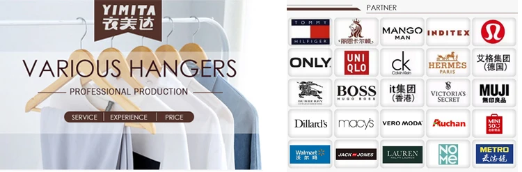 2020 new clothes hanger anti slip t shirt hanger, custom hanger with logo