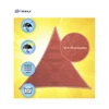 3.6M Beige Color Triangle Sun Shade Sail Canopy Garden Awning