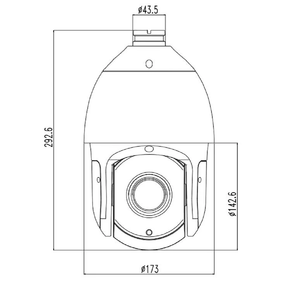 Cctv Surveillance Uniview Unv Outdoor Starlight Ptz Camera 33x Optical ...