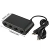 OEM ODM new arrival Game accessories with home button 4 Ports for Wii U/Gamecube Controller adapter