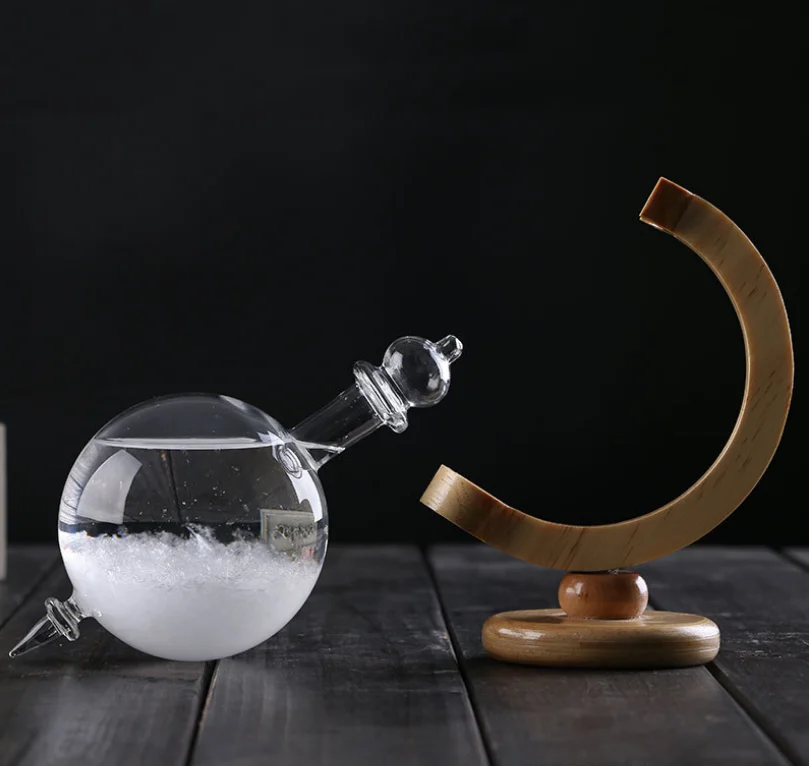 Promotional Gift Glass Ball Barometer Storm Glasses Buy Galileo