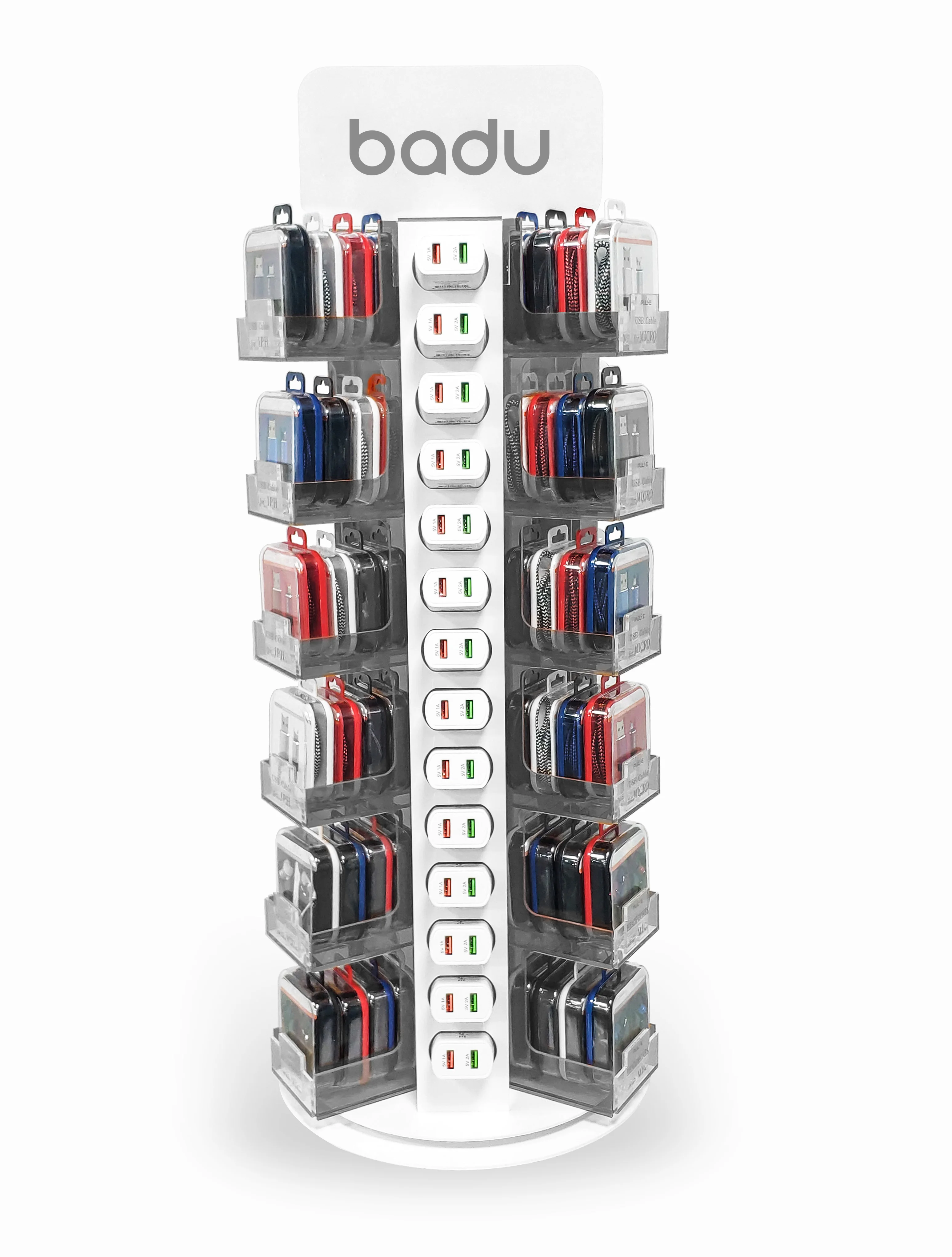 Custom Rotating Cell Phone Mobile Accessories Display Stand,Display Stand For Hanging Mobile