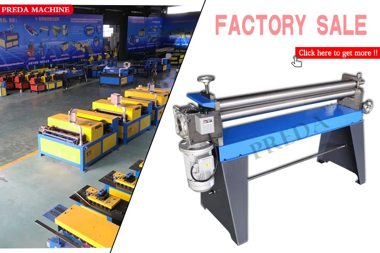 China supplier W11-G1.5*1300 roller rolling machine for HVAC