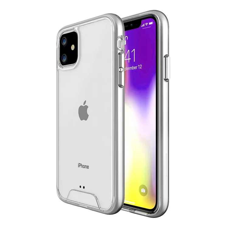 For iphone 2019 11 pro Max Transparent Phone Case Mobile Phone Clear Back Cover