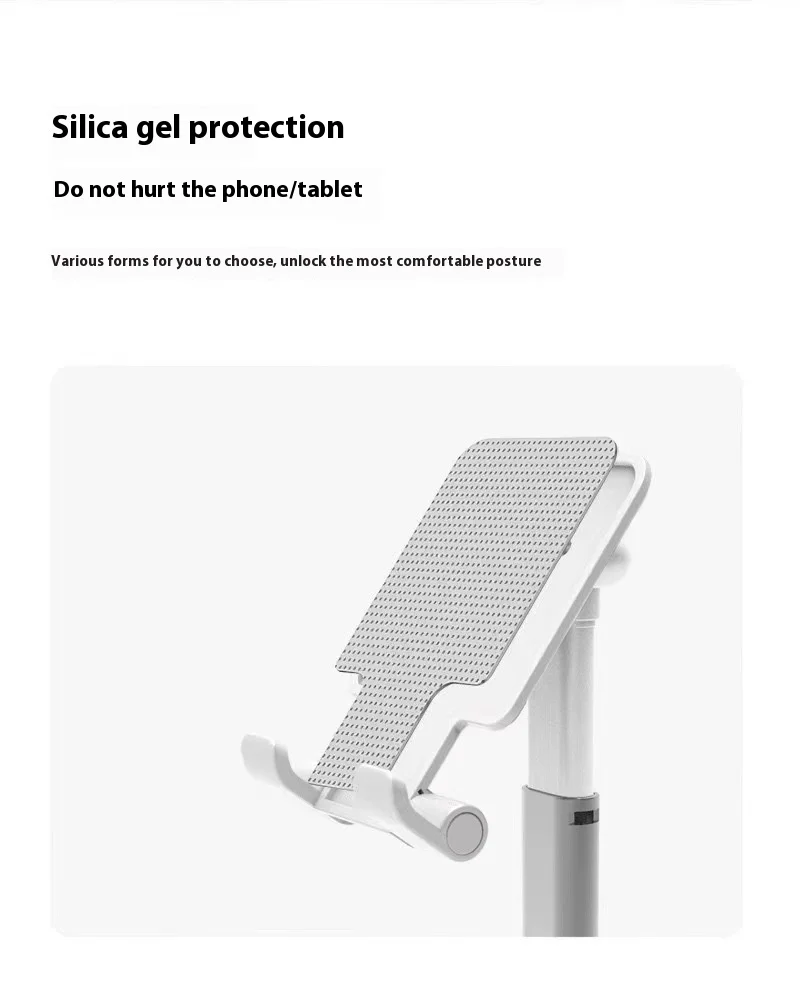 便携式防抱死制动系统可折叠手机支架通用平板电脑手机支架可扩展懒人桌面支架在线直播