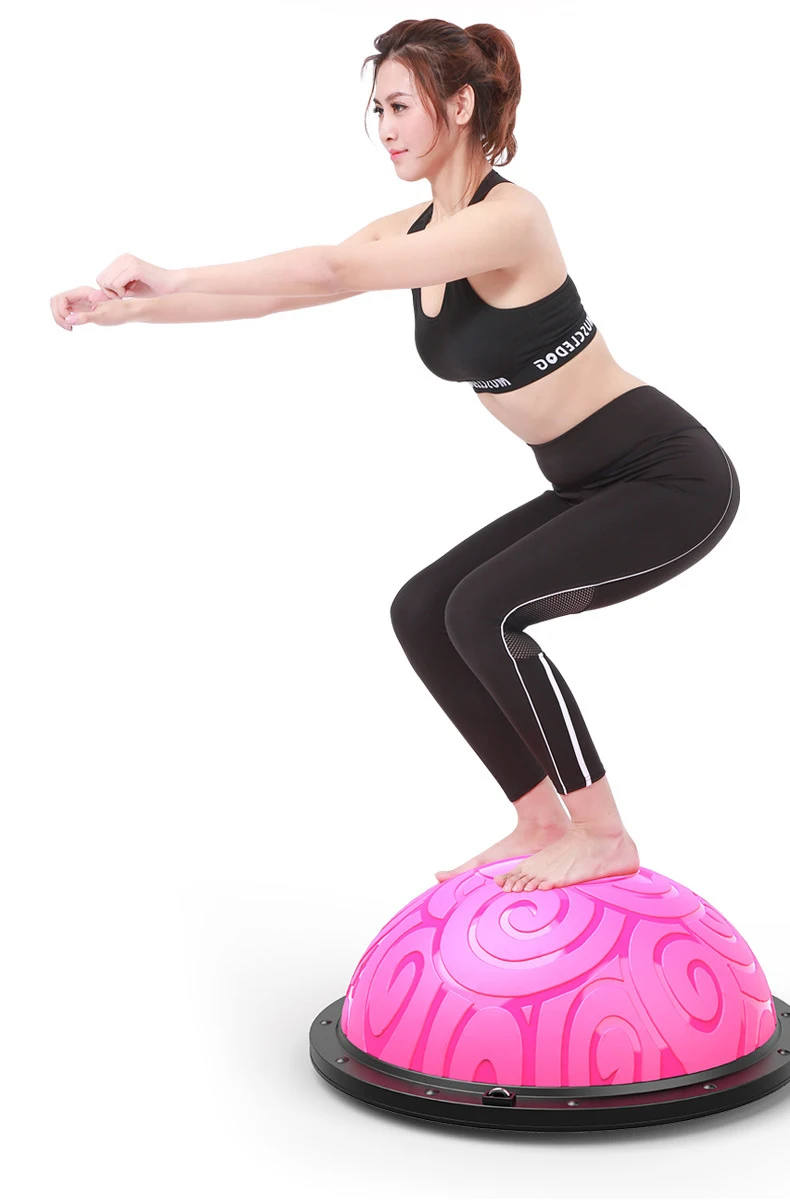 防滑pvc平衡球室内健身器材充气瑜伽平衡球