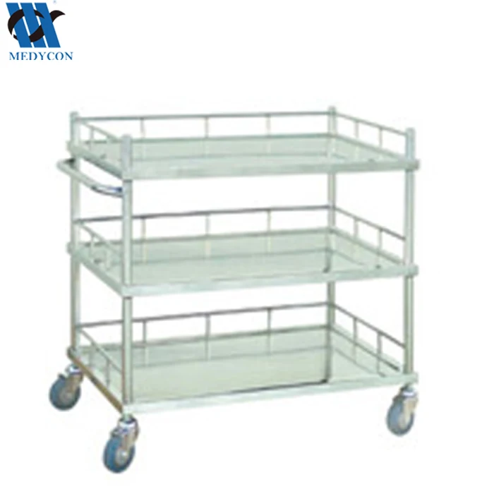 Venta al por mayor carrito acero inoxidable-Compre online los mejores