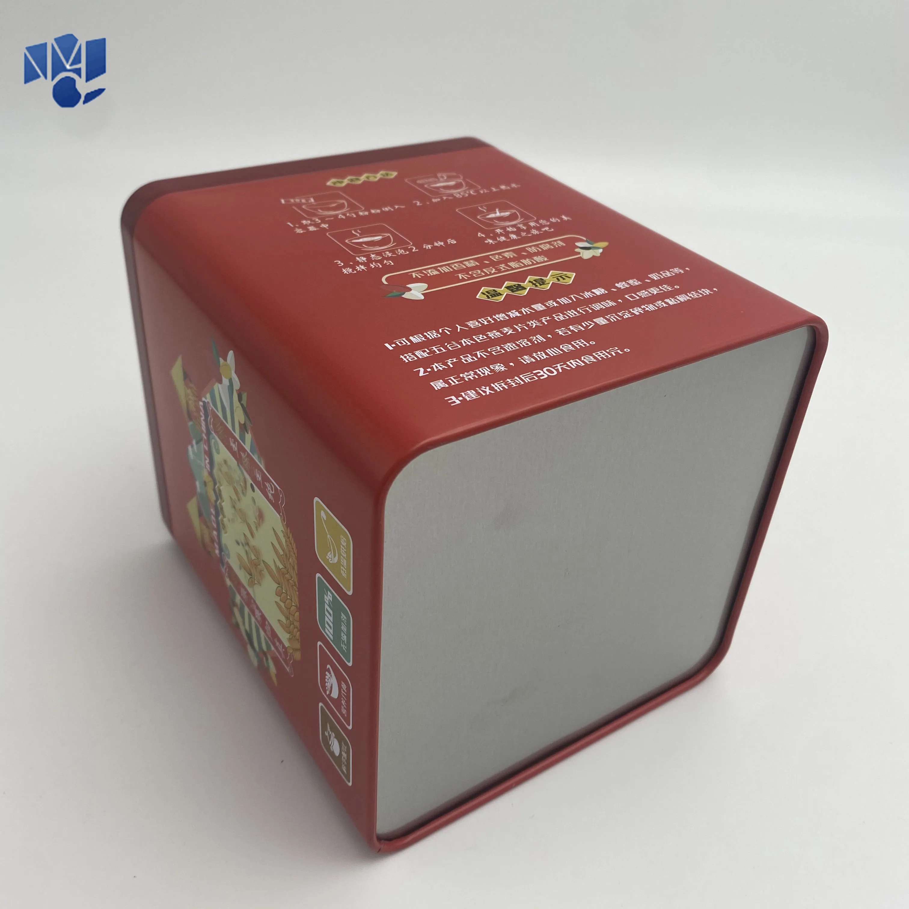 Food Packaging Can Tin Box Gift Packing Oem Square Cookie Box Buy