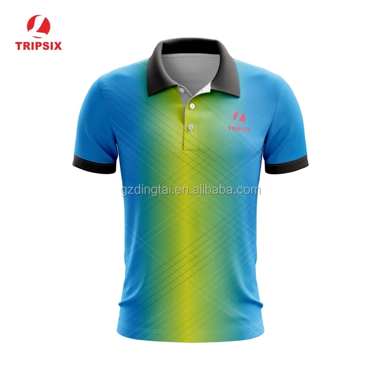 Free Design Sublimation Customized Polo Shirts Factory Directly