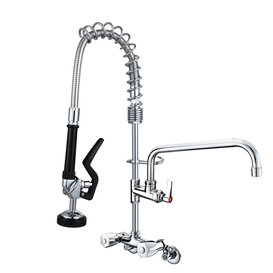 American Standard Utility Sink Faucet Adjustable Wall Mounted Kitchen ...