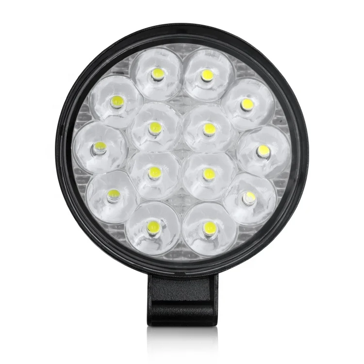 Wholesale 42w mini round LED work light 3 inch waterproof led headlight 6000k spotlight driving light 12v