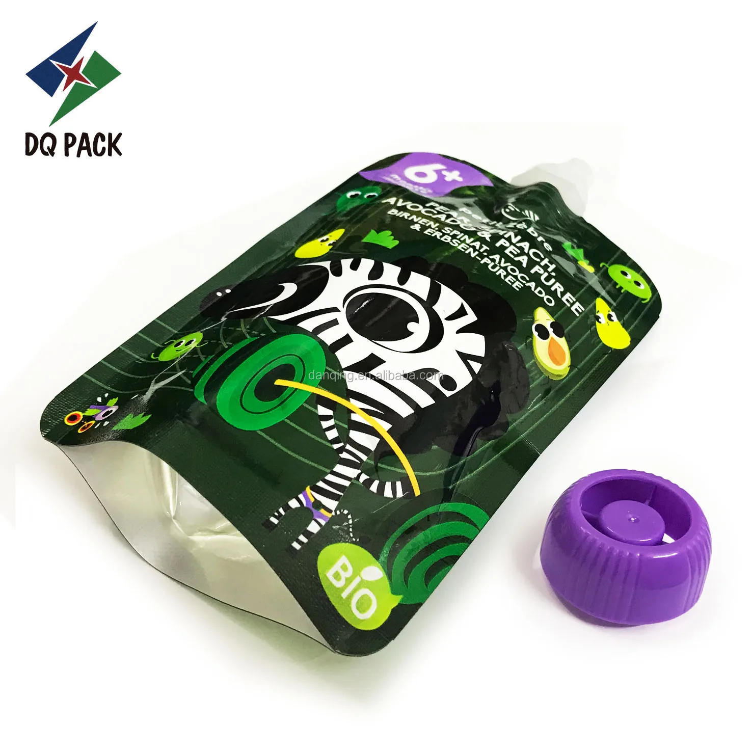 Flexible packaging doypack stand up pouch with spout for liquid packing spout pouch