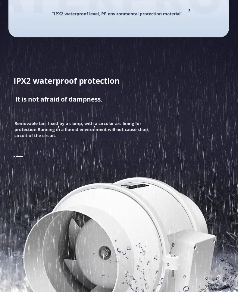 Bxf-100 Cross-flow Exhaust Fan, SANLY, Plastic - detail 12