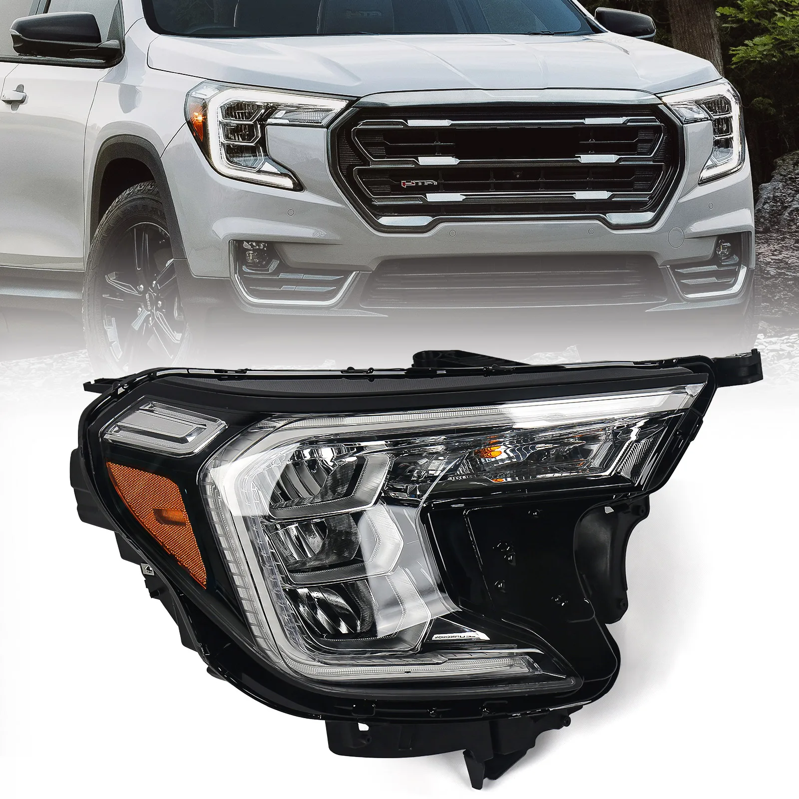 Headlamp Headlight Assembly For Gmc Terrain 2021 2022 2023 Oem 84945165 ...