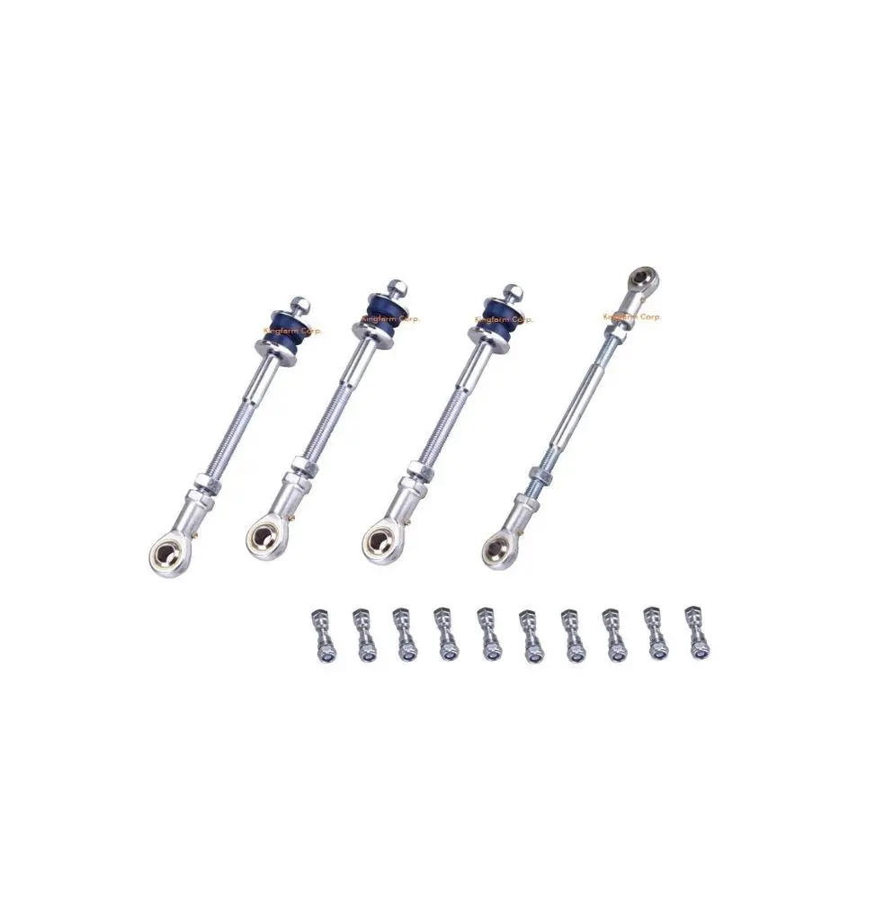 
Front+Rear Heavy Duty Extended Adjustable Sway Bar Link kit for Nissan Patrol GU Y61 All Models 50-150mm Lift 