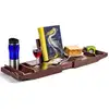 Bamboo reddish-brown bathtub frame bath artifact bathtub caddy