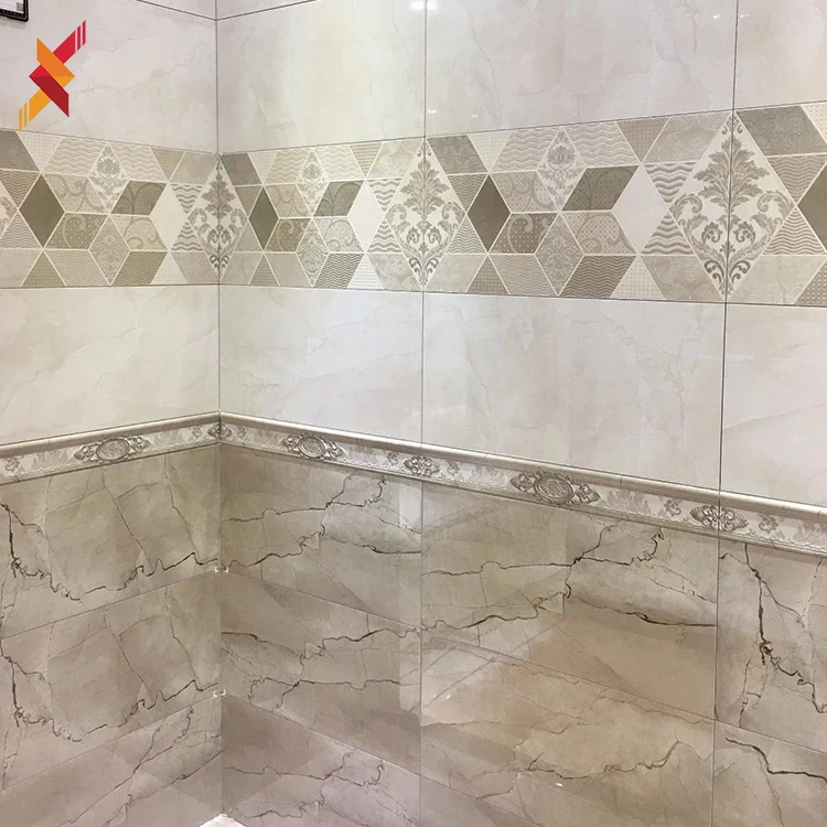 30x60 Modern Shower Bathroom Ceramic Decorative Interior Floor And Wall ...