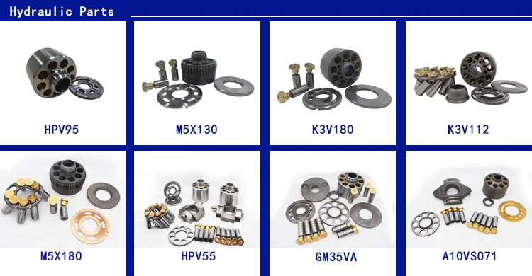 FTB parts  K3V112DT  hydraulic pump part pump repair kit for KOBELCO SK200-8 SUMIT OMO SH200 HYUN DAI R210-7A