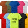 wholesale bulk custom print cheap promotional dry fit mesh 100% microfiber polyester gym t shirt