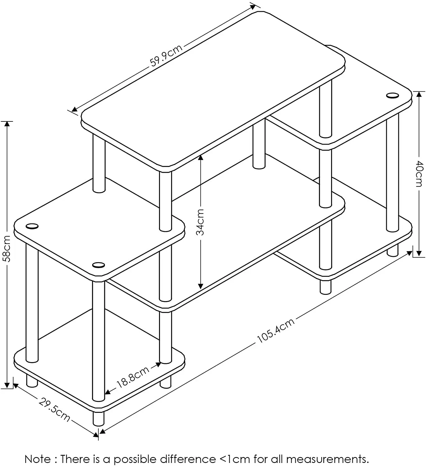 New Design Modern Tv Living Room Wooden Furniture Wood With Metal Frame Tv Display Stand