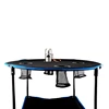 Metal Frame Preferred Nation Folding Kitchen Table Wall Mounted 6Ft Folding Table Polyester 4 Mesh Cup Holders Compact Foldable