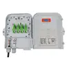 Outdoor FTTH Waterproof Plastic Rack Mounted 8 12 24 core Fiber Optic Splitter Module Distribution Box