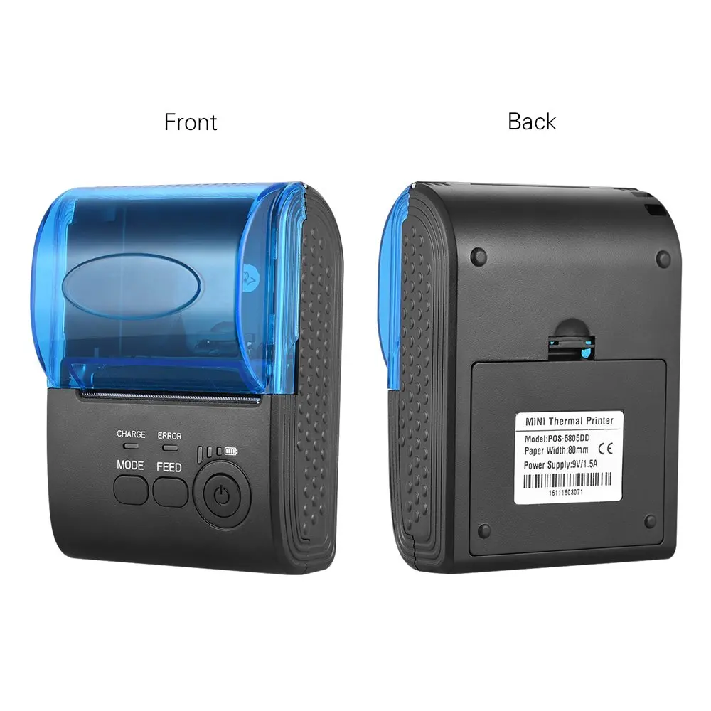 Portable mini printer bt instant printing. Мини-термопринтер Aibecy. Aibecy мини блютуз термопринтер. Крышка для Mini Thermal Printer POS 5805dd. Mini Termal Printer ZJ 5805dd печать этикеток.