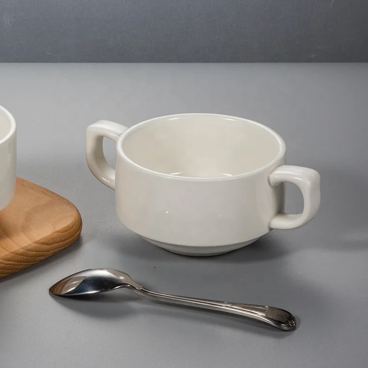 Soup Bowl With Two Handle