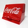 Customized logo red acrylic drinking straw dispenser display