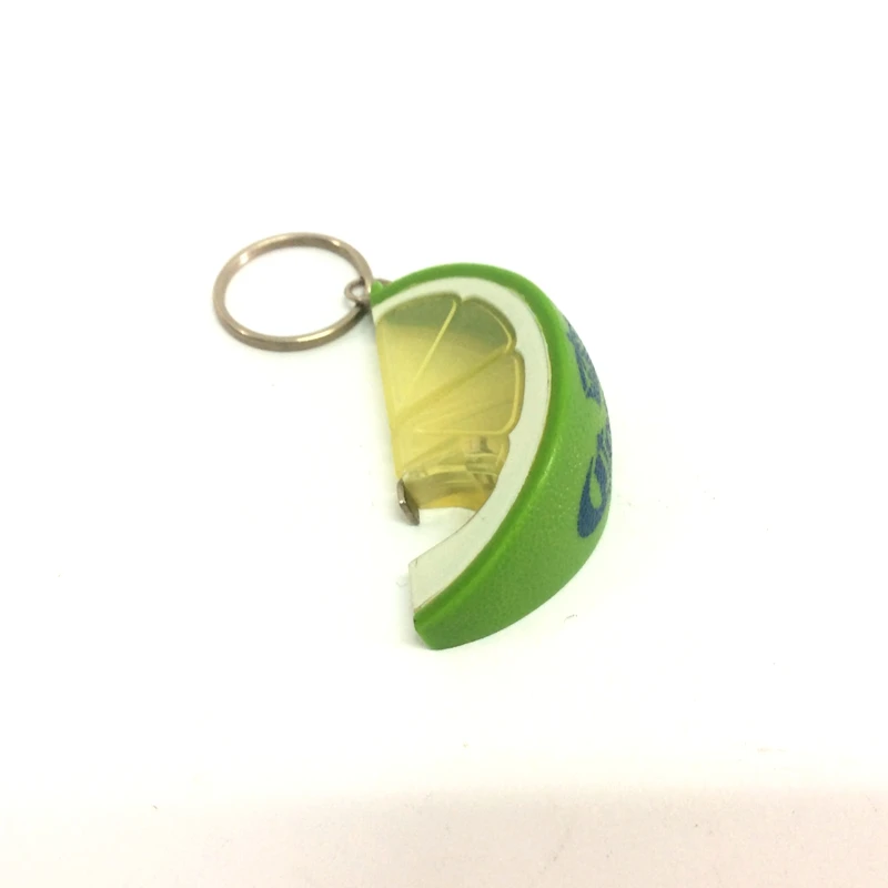 Corona Lime Wedge Bottle Opener Keychain 