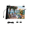 Cheap Good A4 Graphic Art-craft Board LED Light Box Light Pad Optical Portable Stepless Adjustable Tracing Tablet for Drawing