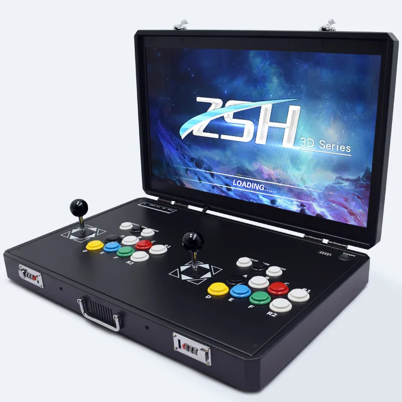 24-inch Portable Arcade Fighting Game Machine - 2-player