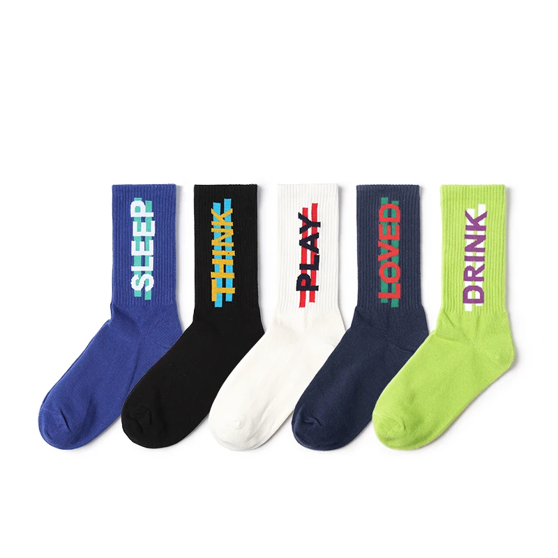 Sport Sock Men S Design Men Oem Logo Customised Socken Athletic Crew Custom Sports Socks Buy Custom Socks Custom Athletic Sock Men Dropshipping Wholesale Run Unisex Los Angeles Production No Minimum With Logo