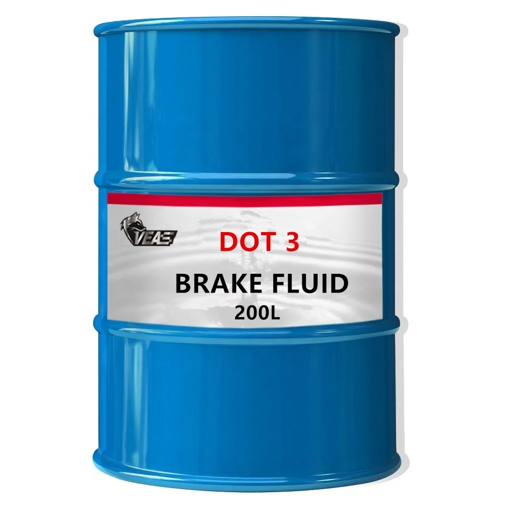 200l Drum Brake Fluid Dot 3 Fluid Brake Oil Brake System Cleaner