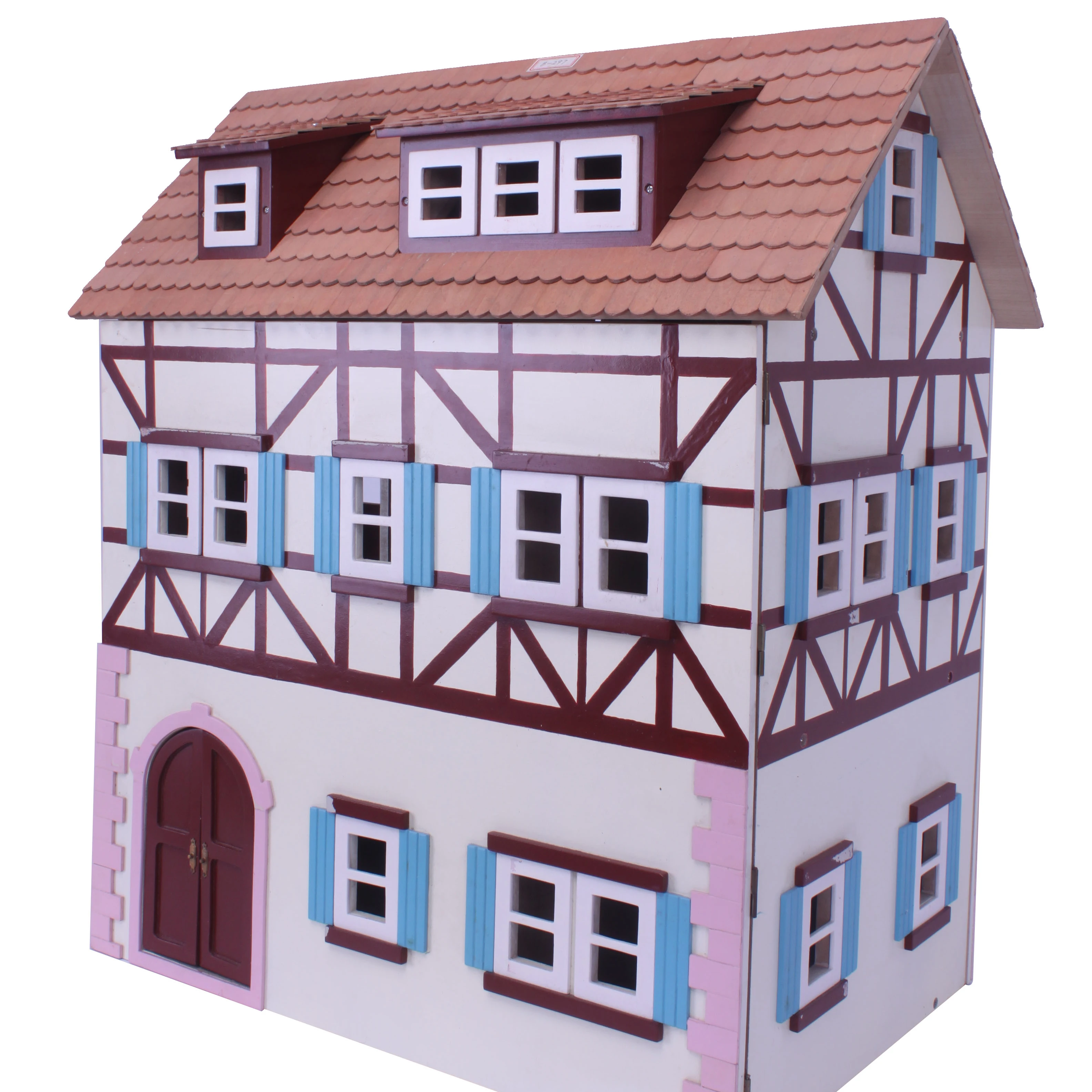 wooden doll houses already assembled