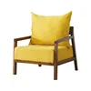 Wooden Sofa Chair Fabric Armchair Living Room Furniture Modern Design