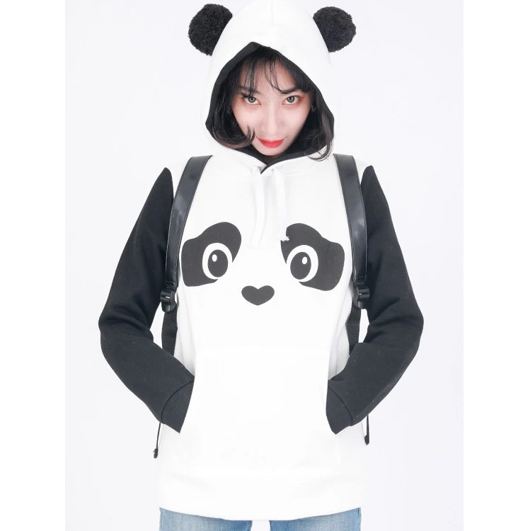 2022 New Arrival Girls Women Cartoon Panda Printing Kids Cute Hoodie - Buy Cartoon  Hoodie,Cute Hoodie,Girls Hoodie Product on 