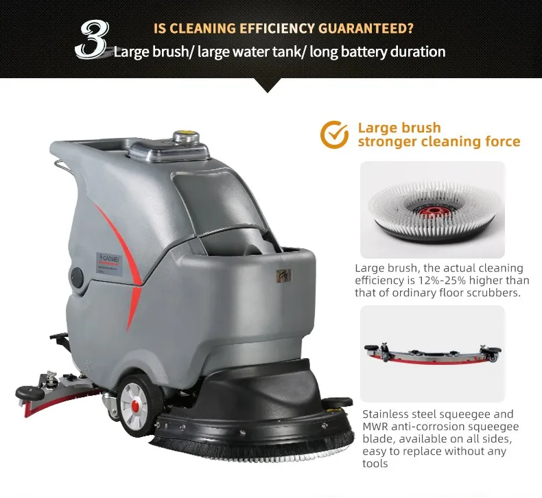 Floor scrubbers / scrubber driers