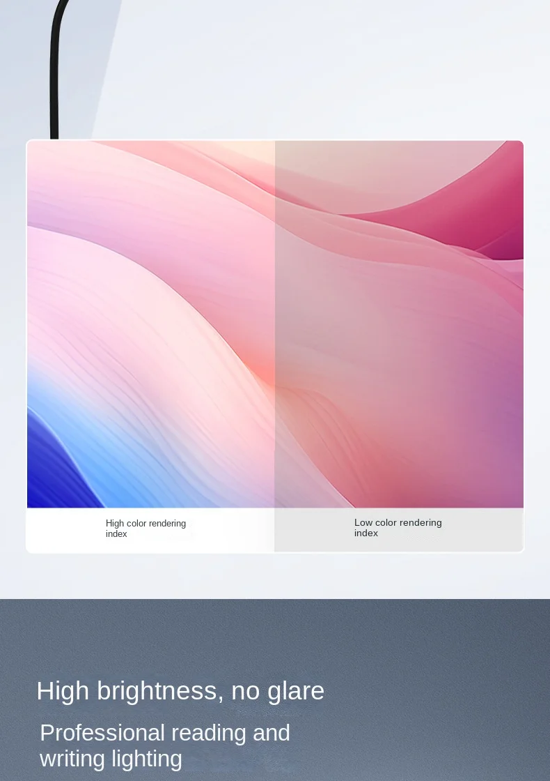 眼部护理发光二极管床头灯夹10亮度3模式长柔性鹅颈塑料体家用办公室DC电源