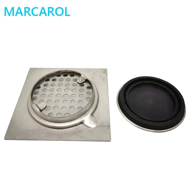 150x150mm Stainless Steel Sealed Floor Drain Cleanout Buy Seal Floor
