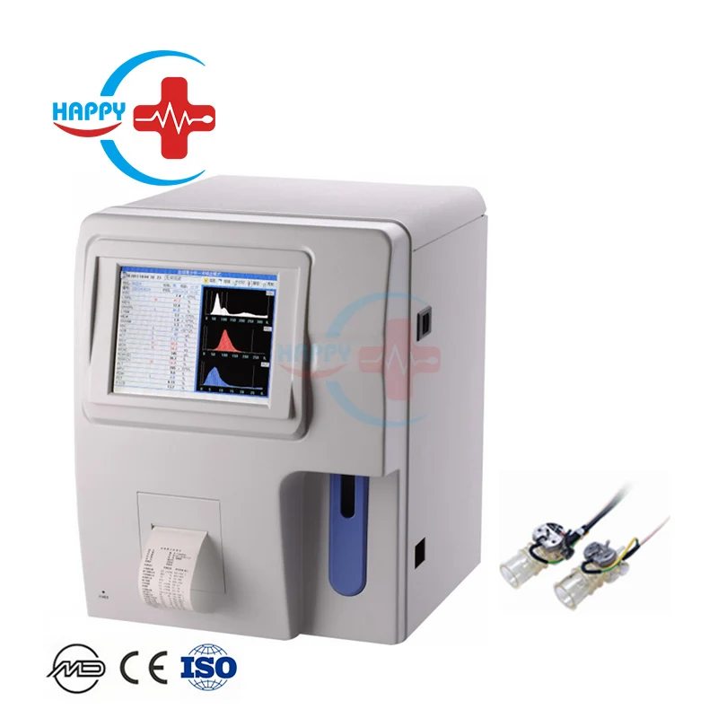 HCB003A Auto Hematology analyzer blood cell counter with 23 parameters