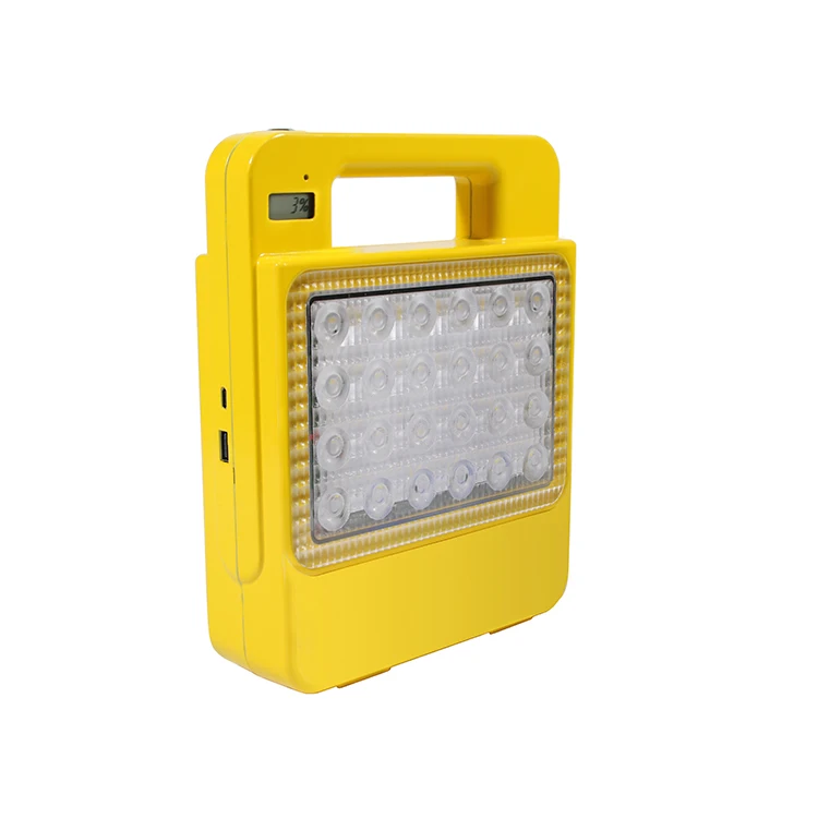 solar 30W50W rechargeable led flood light portable power line foldable Mobile phone charging lamp Emergency light