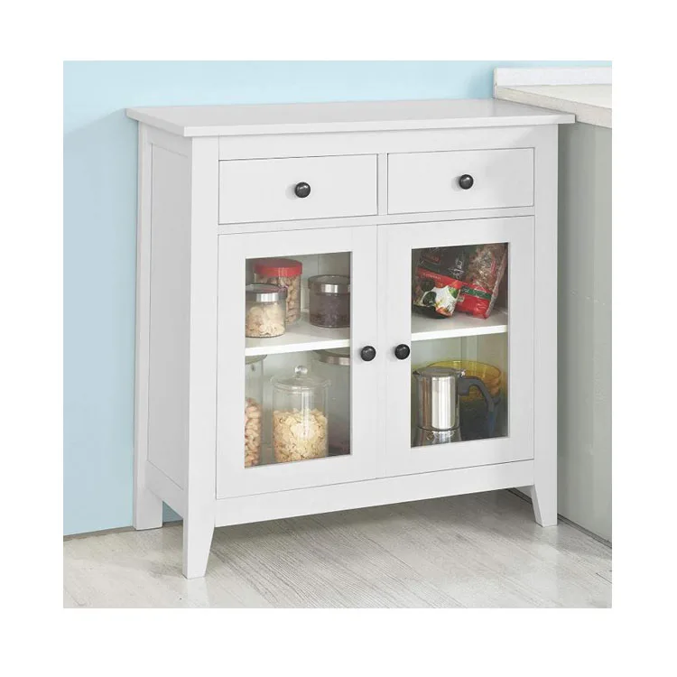 Europe Market White Color Kitchen Buffet Sideboard Cabinet For Europe Market White Color Kitchen