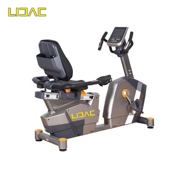 exercise bike with backrest