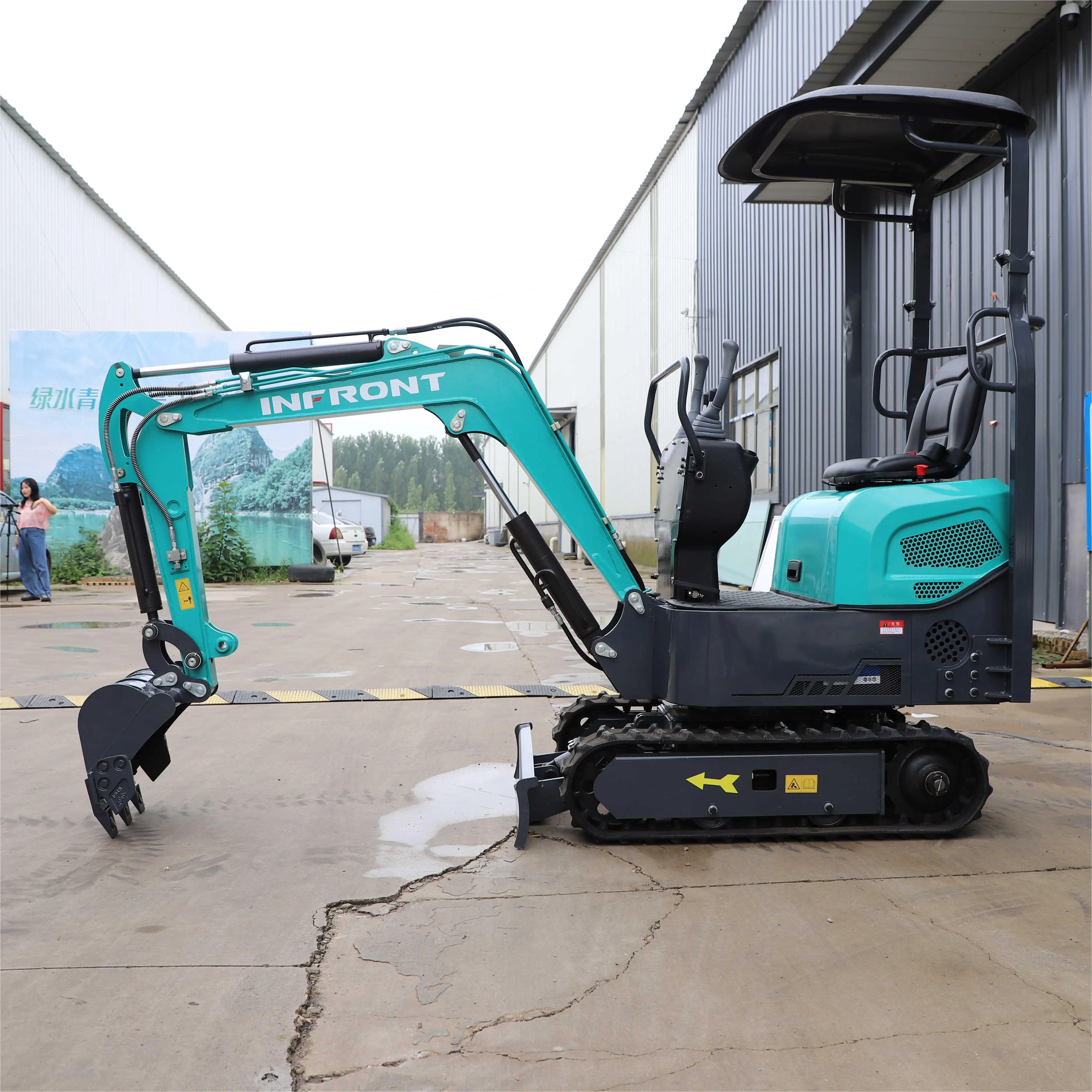 Tenshin Juba　ヤンマー New Mini Excavator 1 Ton with Yanmar Engine - Chinese Micro Digger