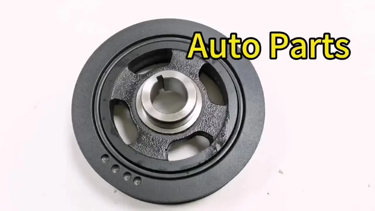 Harmonic Balancer Crankshaft Pulley For 1ZZFE Engine | Febest TDS-1ZZFE Replacement 13470-22021